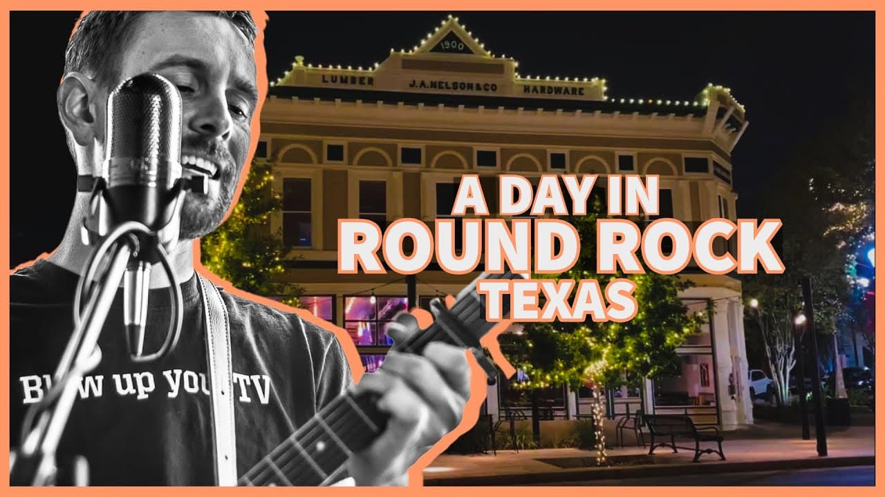 A walking tour of Round Rock, Texas (things to do downtown)