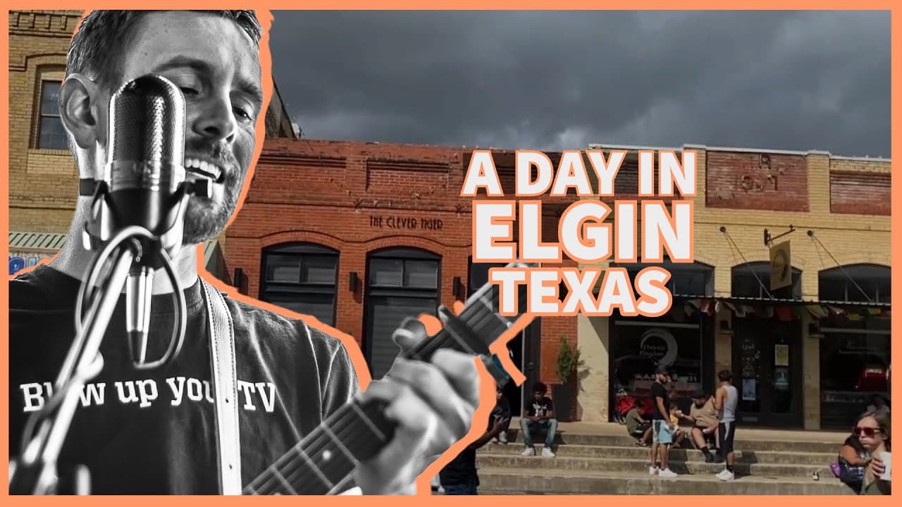 A tour of Elgin, Texas (Austin Tx suburbs and small towns)