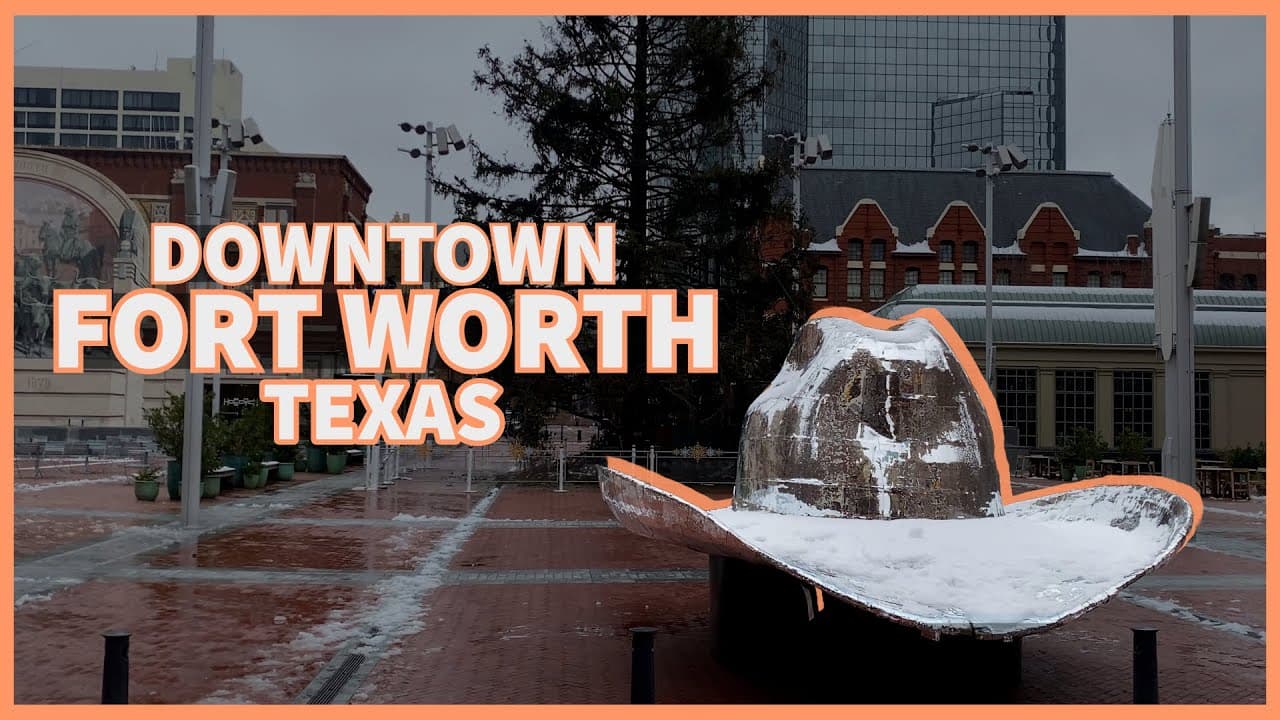 Downtown Fort Worth Walking Tour (Sundance Square to the Courthouse)