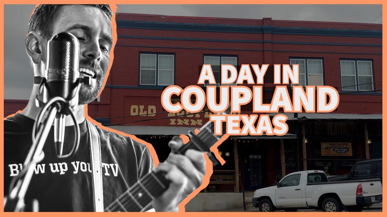 Coupland, Tx: A Walk around & live music at Coupland Dancehall