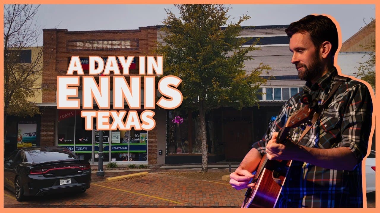 Ennis Tx: Walking the Historic Downtown & Small Town Charm