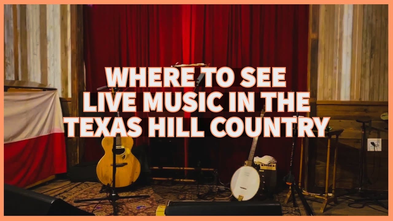 Where to see live music in The Texas Hill Country