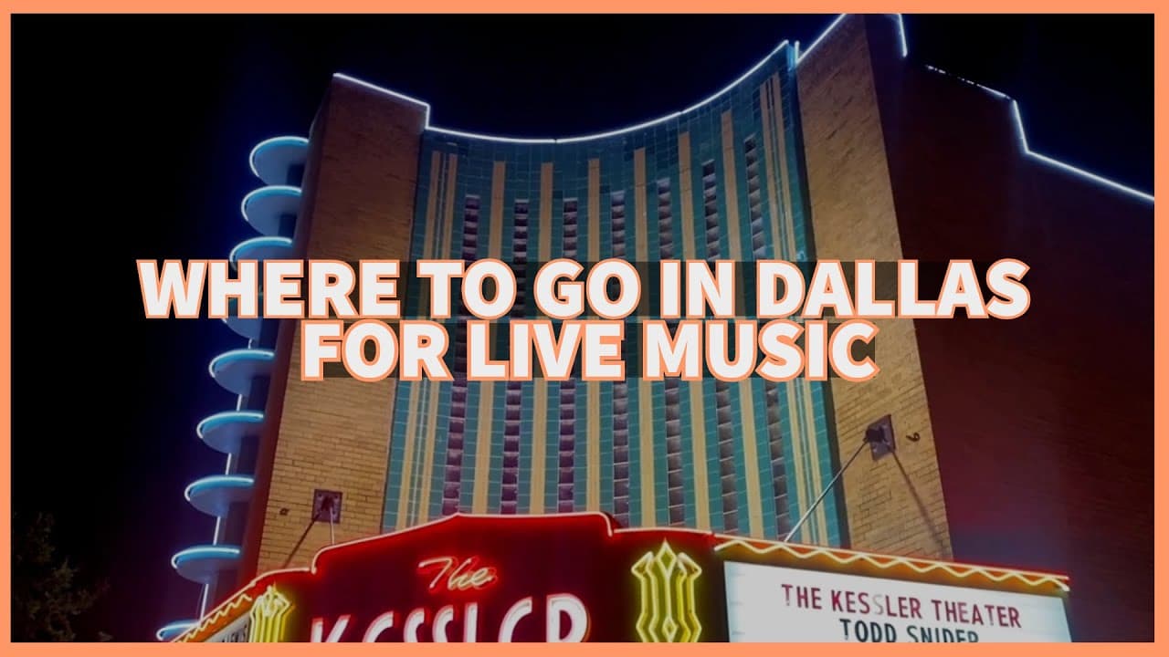 Where to go in Dallas for live music