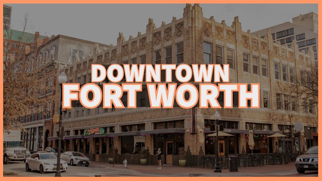 A walking tour of Downtown Fort Worth, Texas (Sundance Square)