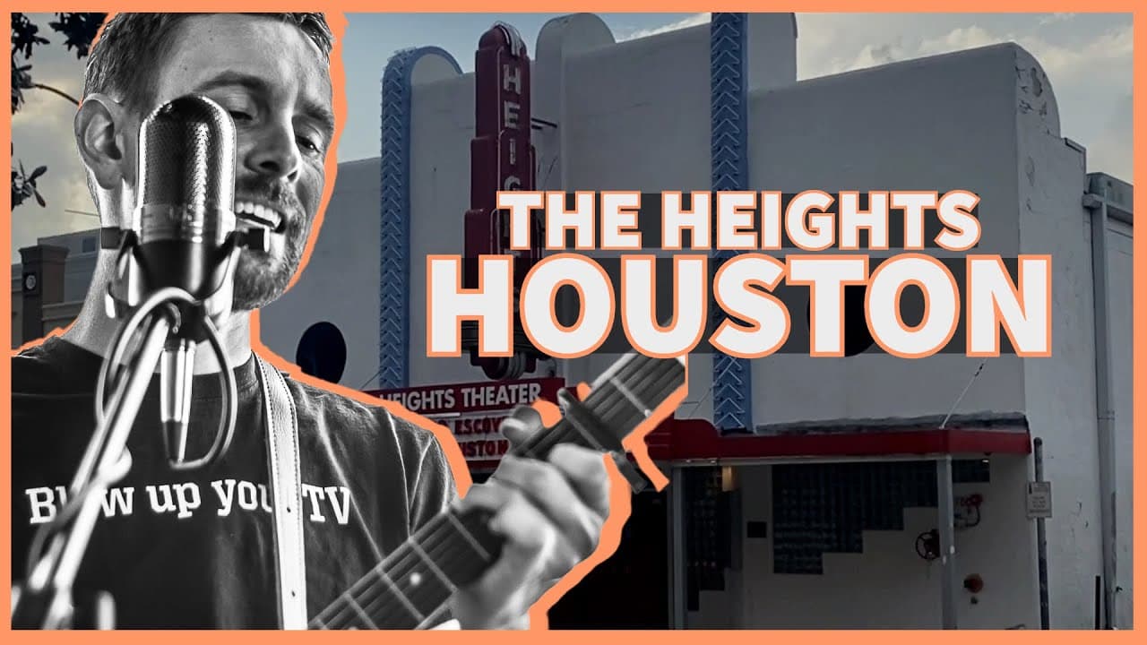 A tour of the Heights, Houston, Texas (Neighborhood Vlog)