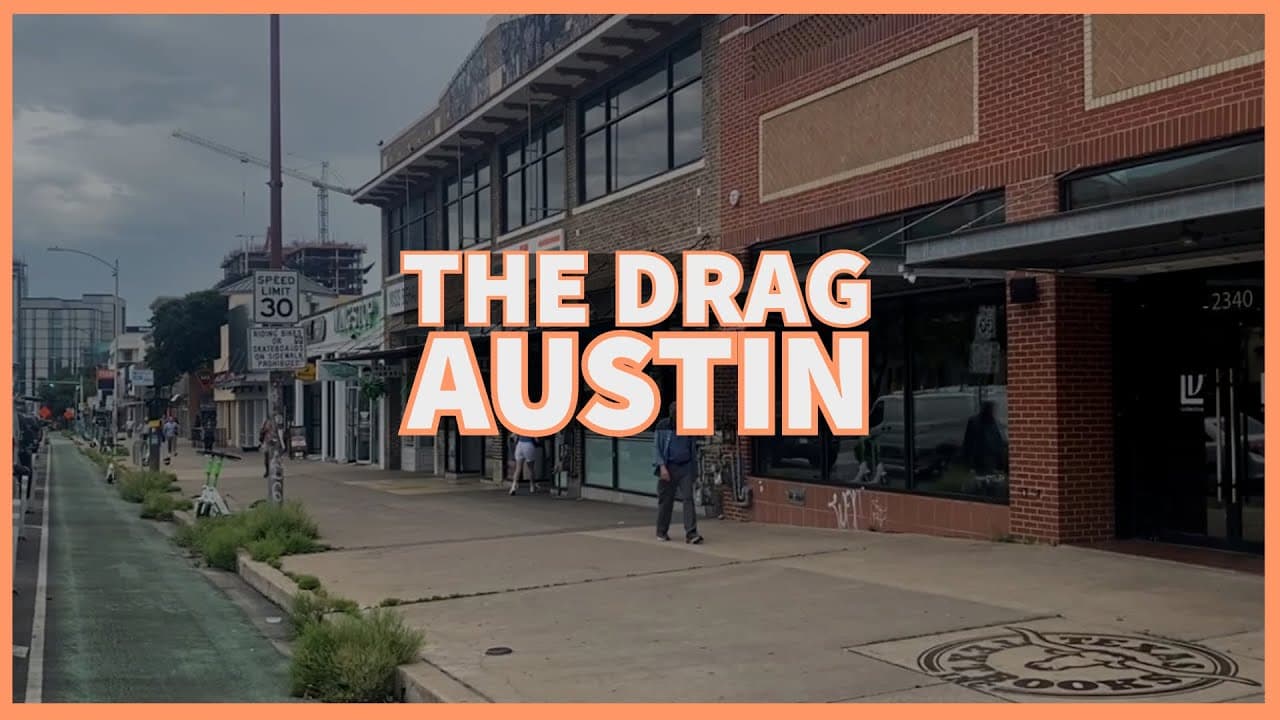 Austin, Texas: The Drag Walking Tour | Explore UT Campus, Food & Live Music
