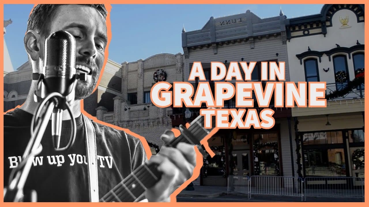 Touring downtown Grapevine, Texas (things to do)