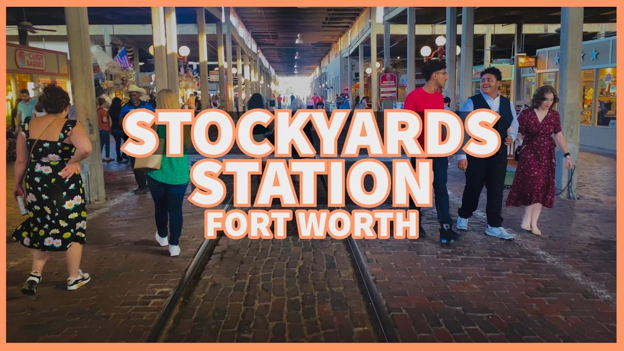 Fort Worth Stockyards Station: trains, live music, food and shopping