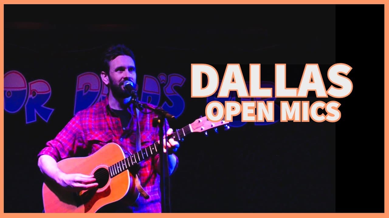 The open mics of Dallas, Texas (Dallas music scene vlog)