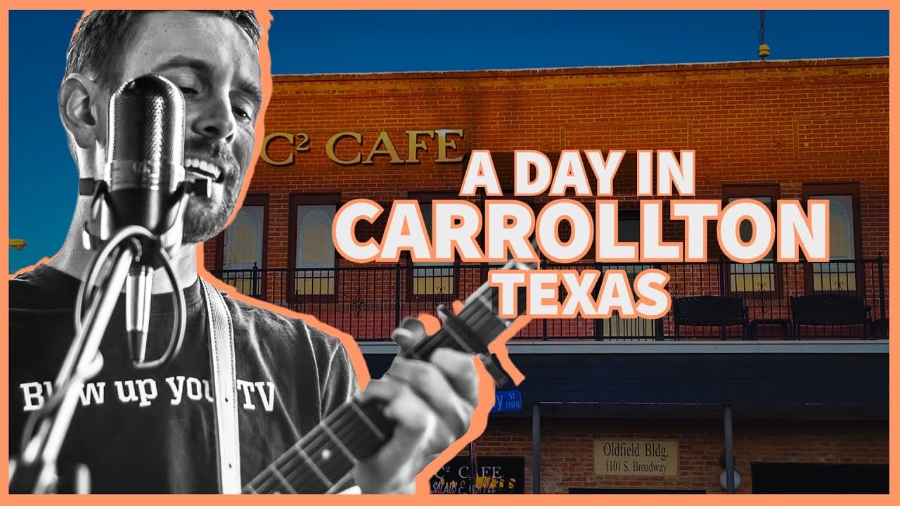 Carrollton, TX: Historic Downtown Walking Tour & Guide to DFW's Best Food, Live Music & Attractions